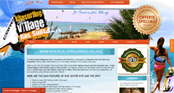 Desktop Screenshot of kitesurfingvillage.com